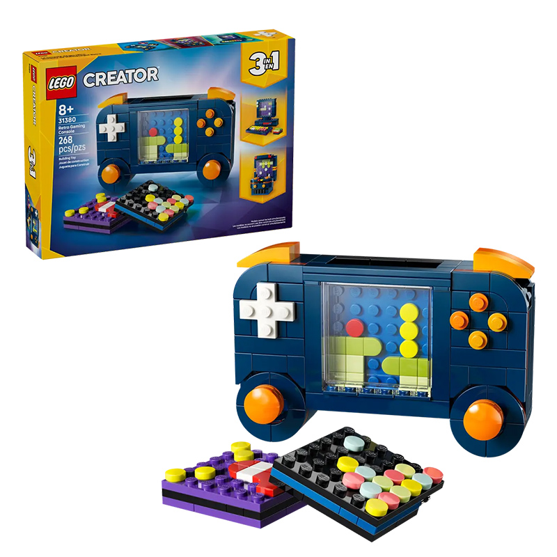 Gaming Console Lego - Конструктор LEGO Creator 3-в-1 LG-31380: Ретро-игровая