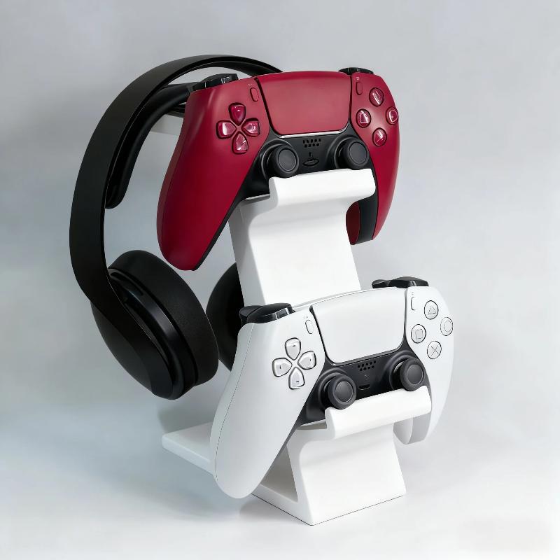 Gaming Console Cartoon - Подставка для контроллеров 3-в-1 для стола