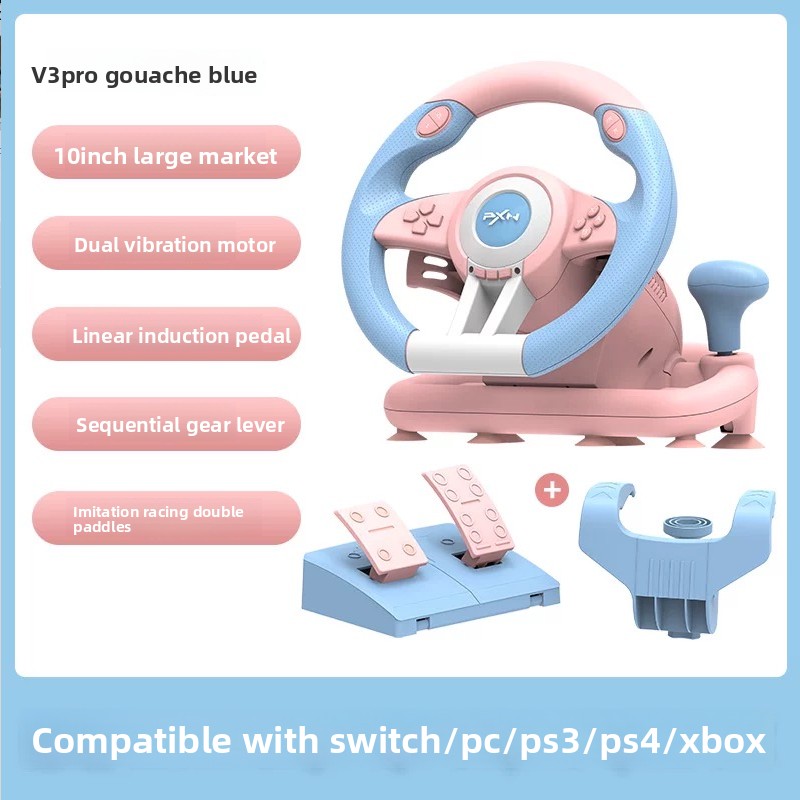 Steering Wheel Gaming - Игровой руль Pxn V3 Pro 180°