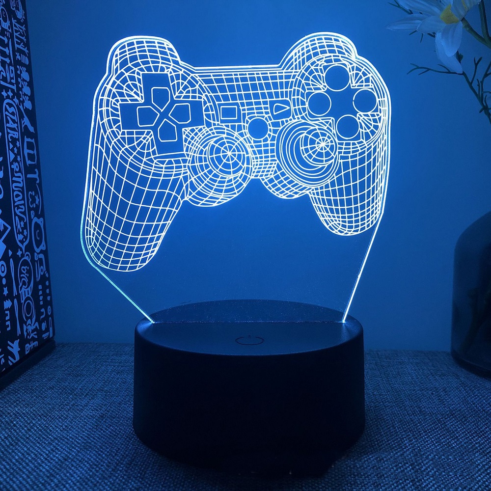 Gaming Console Icon - 3d иллюзия ночник игровая комната игровой