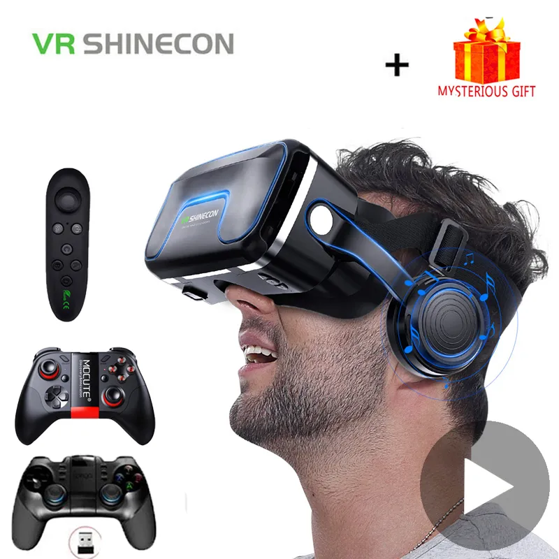 Gaming Console Vr - VR Shinecon 10,0 шлем 3D очки