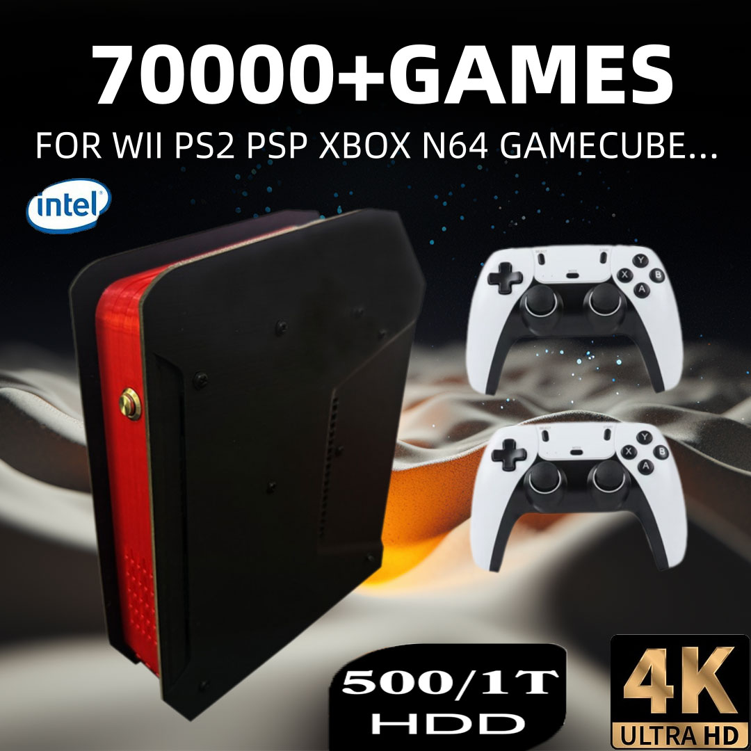 Gaming Console Cartoon - Игровая консоль X4 в стиле ретро