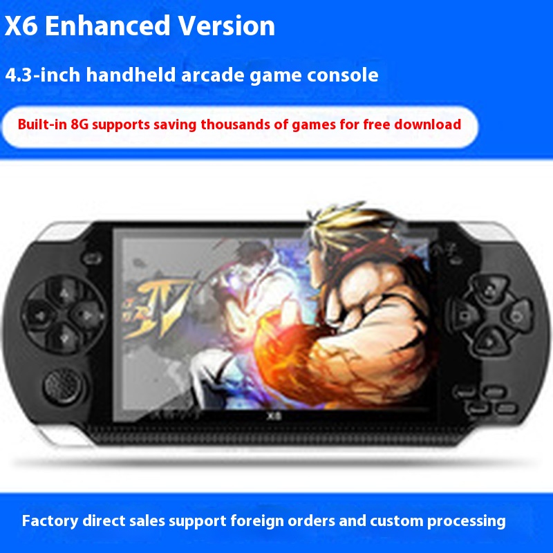 Gaming Console X6 - Psp 3000 X6 Consola 12 типов