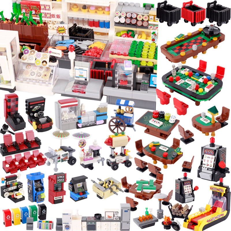 Gaming Console Lego - Сцена с видом на улицу города,