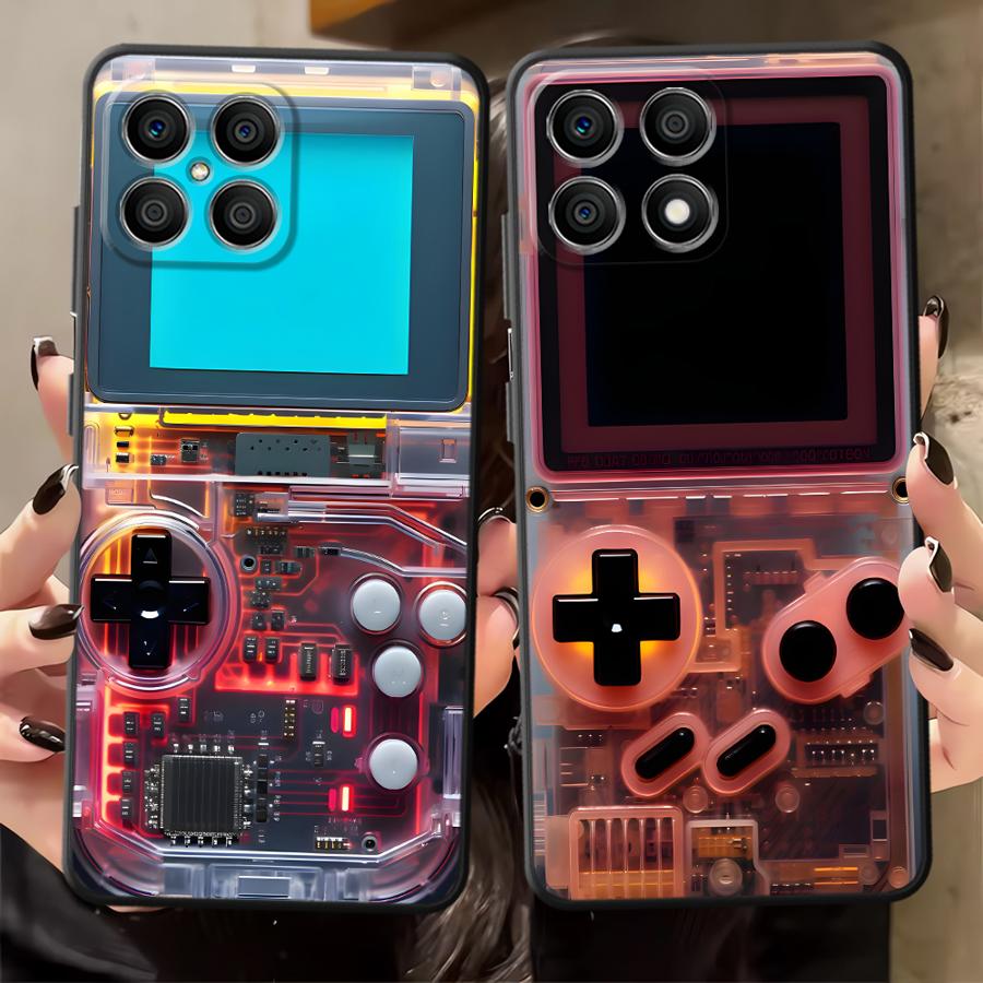 Gaming Console X6 - Красный чехол-накладка для игровой консоли для