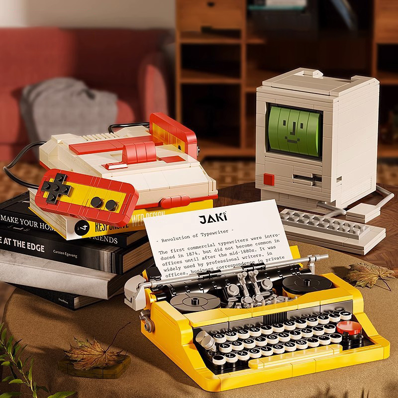Gaming Console Lego - Креативная ретро электронная пишущая машинка, игровая