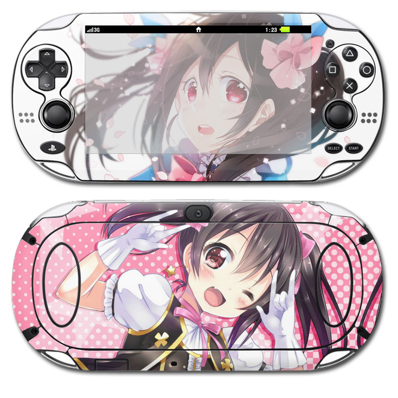 Gaming Console Cartoon - Стильная Виниловая наклейка для консоли PSP