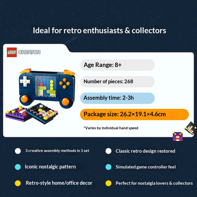 Конструктор LEGO Creator 3-в-1 – обзор и цена Gaming Console Lego