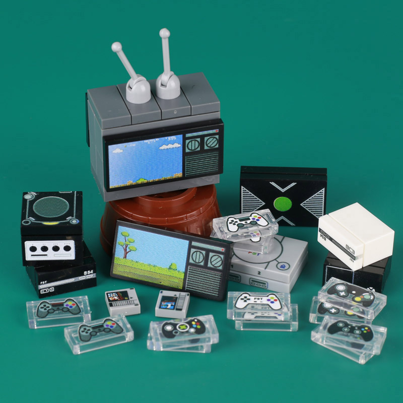 DIY город классический телевиз – обзор и цена Gaming Console Lego