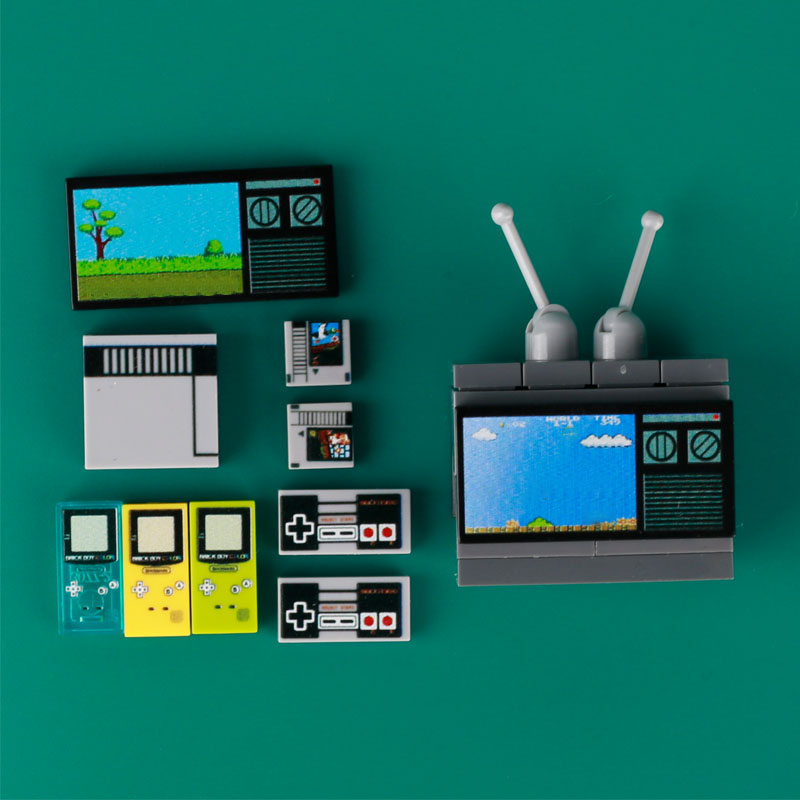 DIY город классический телевиз – обзор и цена Gaming Console Lego