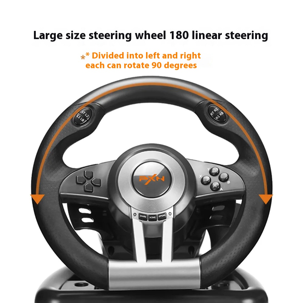 Игровой руль Pxn V3 Pro 180° ° – обзор и цена Steering Wheel Gaming