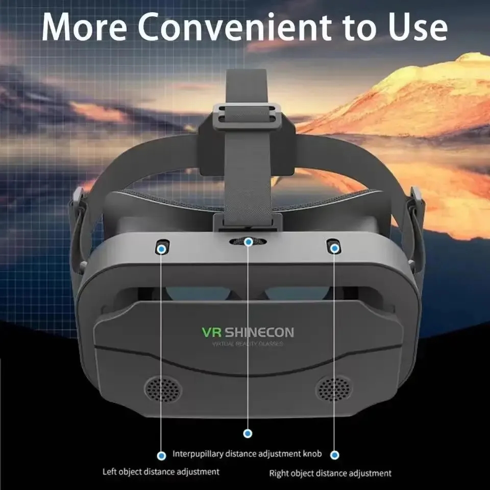 VR-очки 3D-гарнитура виртуальн – обзор и цена Gaming Console Vr