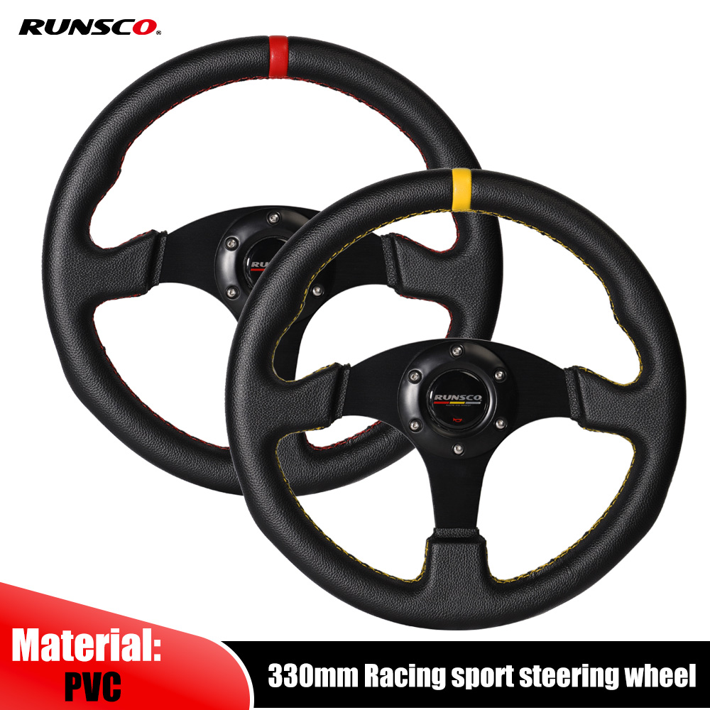 Плоский руль 330 мм/13 дюймов, – обзор и цена Steering Wheel Gaming