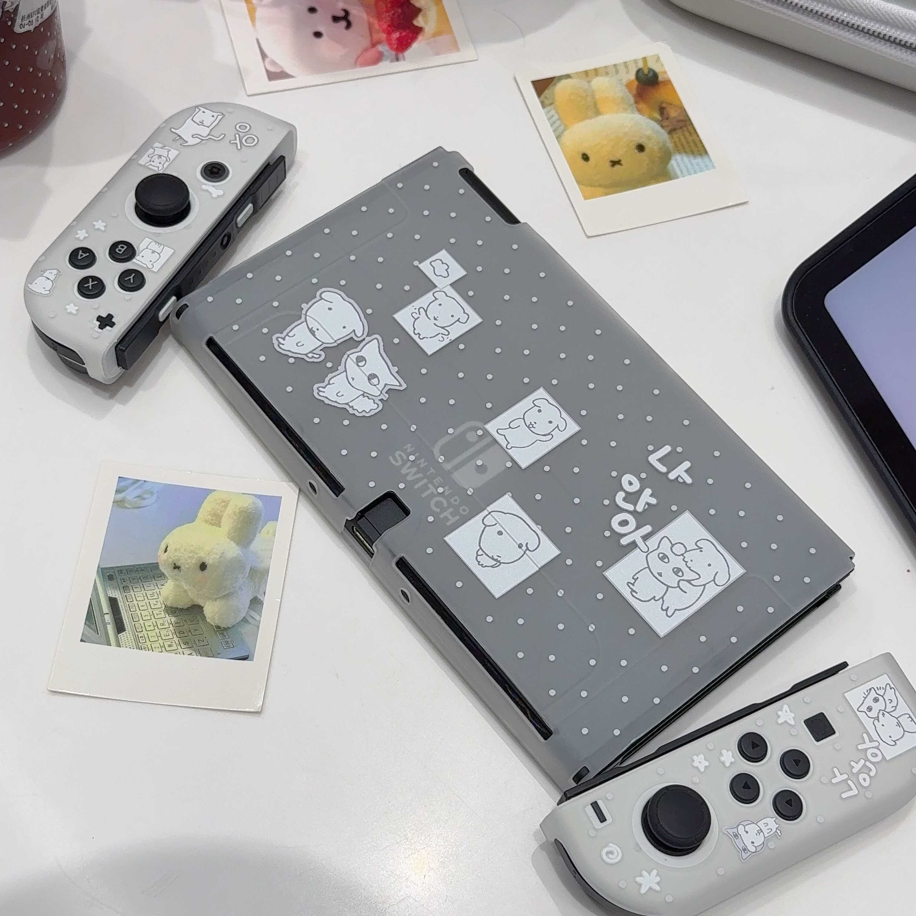 Прозрачный чехол для Nintendo  – обзор и цена Gaming Console Cartoon