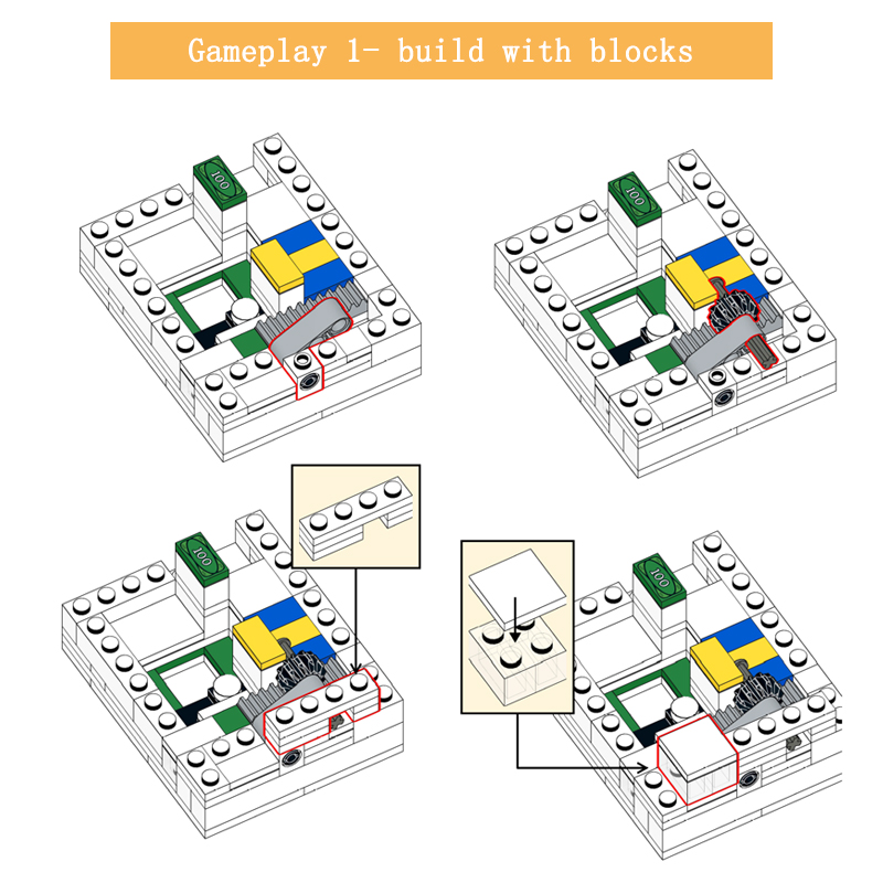 Moc строительные блоки коробка – обзор и цена Gaming Console Lego