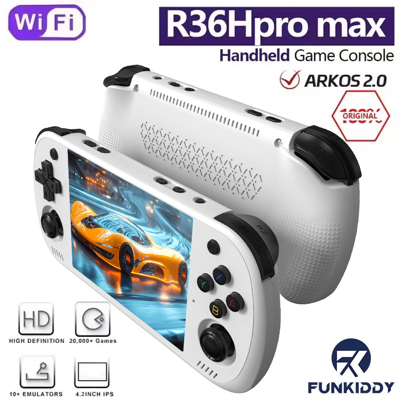 Игровая консоль FUNKIDDY R36H  – обзор и цена Gaming Console R36H