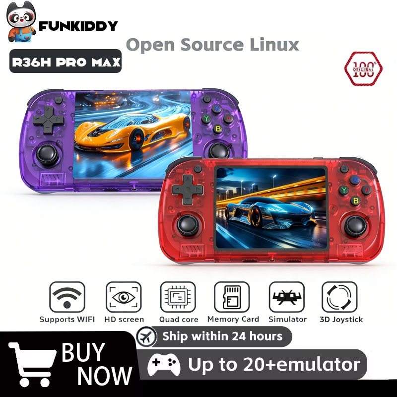 Игровая консоль FUNKIDDY R36H  – обзор и цена Gaming Console R36H