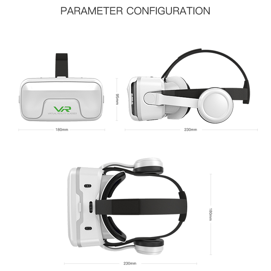 VR Shinecon 10,0 шлем 3D очки  – обзор и цена Gaming Console Vr