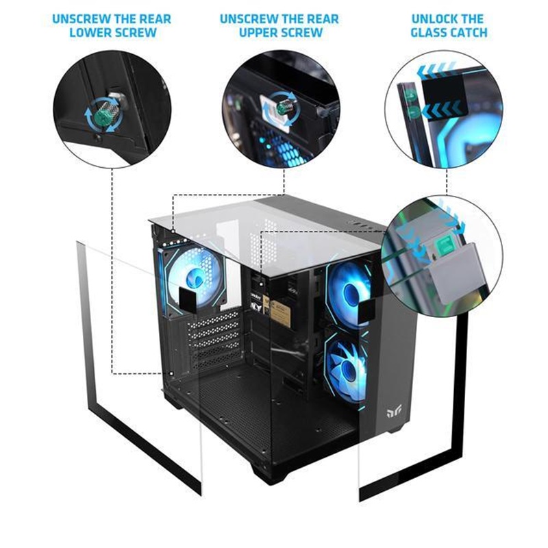 Корпус Yeah Magic Cube MATX: с – обзор и цена Gaming Console Cube