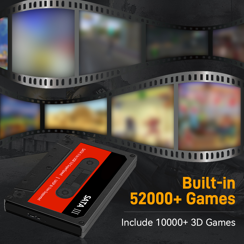 Эмулятор Batocera 500G/2T, игр – обзор и цена Gaming Console Driving