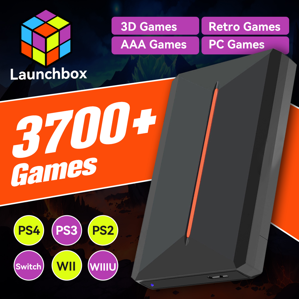 Launchbox 500 ГБ жесткий диск  – обзор и цена Gaming Console Gs5