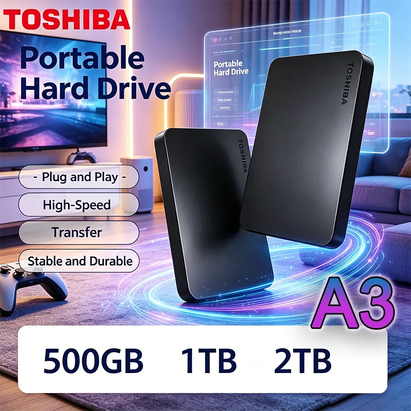 Внешний жесткий диск Toshiba A – обзор и цена Gaming Console Driving