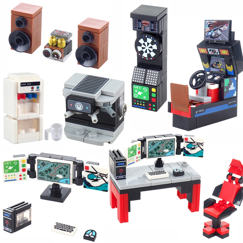 MOC город уличная сцена строит – обзор и цена Gaming Console Lego