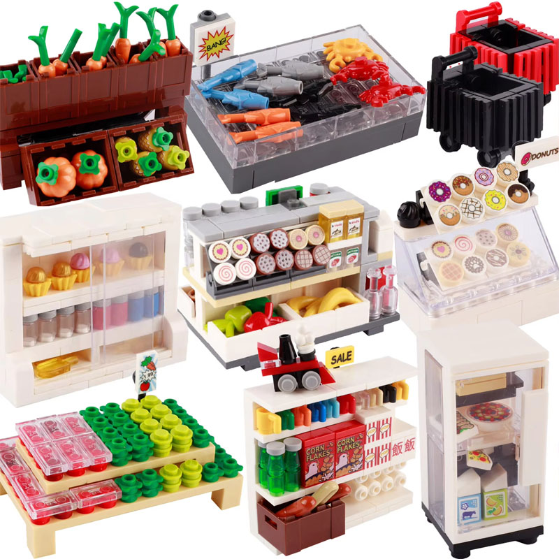 MOC город уличная сцена строит – обзор и цена Gaming Console Lego