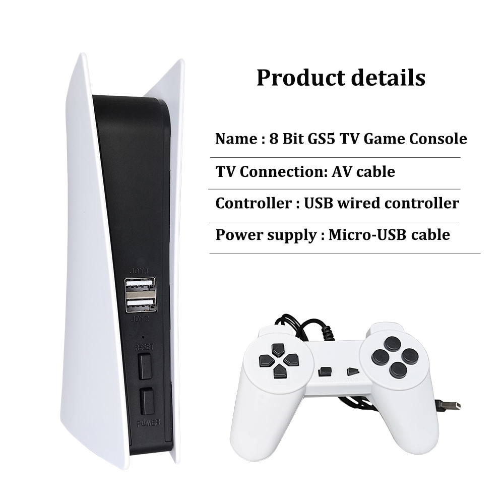 GS5 8-битный ТВ-видео AV-выход – обзор и цена Gaming Console Gs5