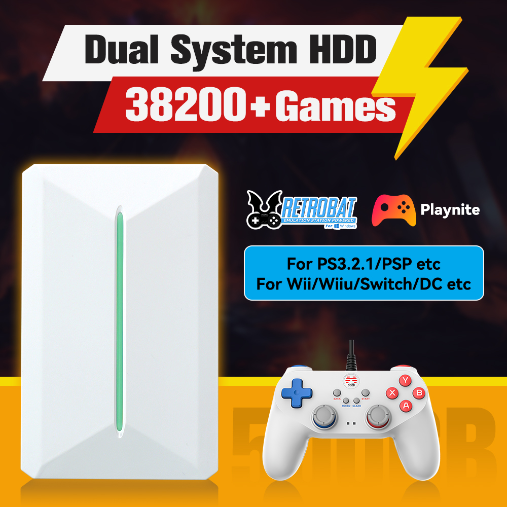 Retrobat&Playnite System HDD Р – обзор и цена Gaming Console Gs5