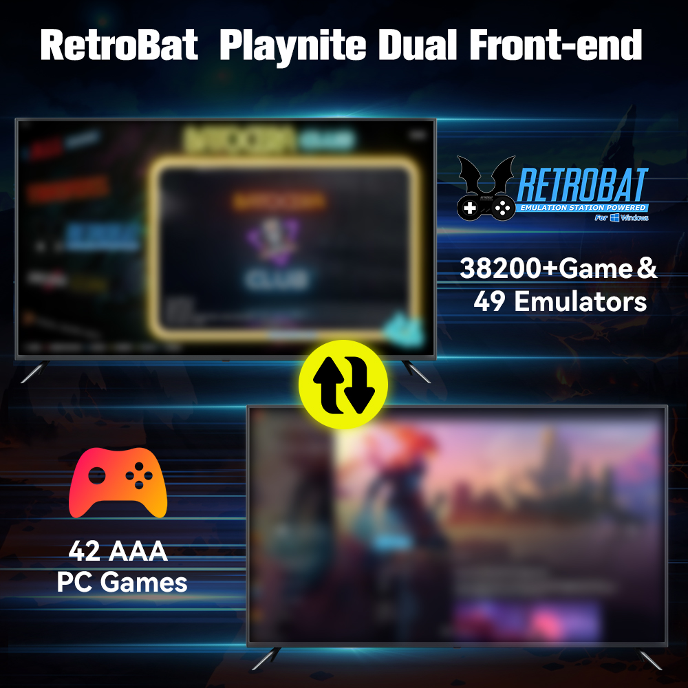 Retrobat&Playnite System HDD Р – обзор и цена Gaming Console Gs5