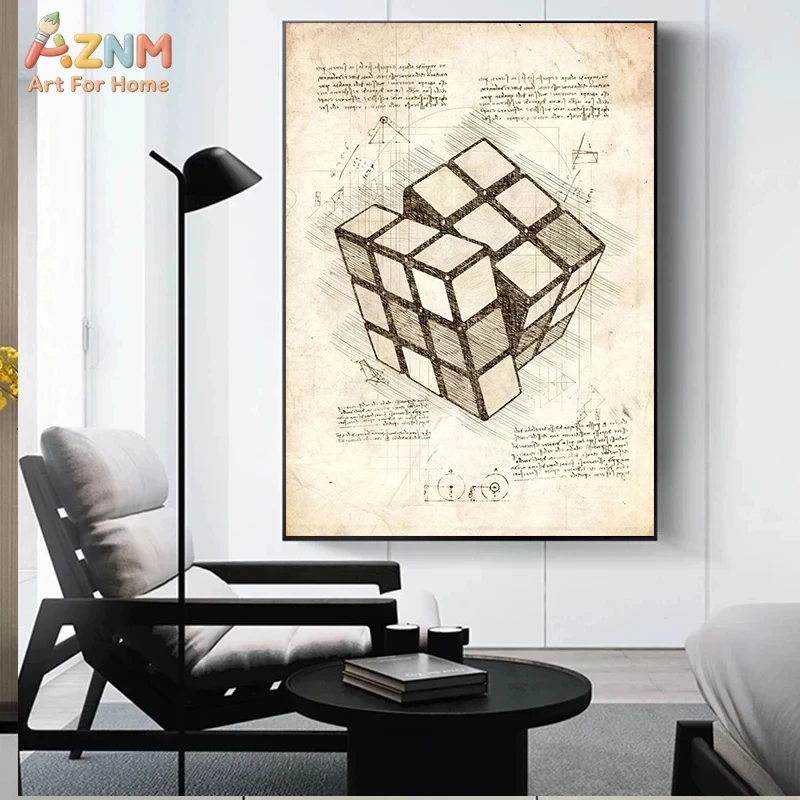 AZNM Винтажные художественные  – обзор и цена Gaming Console Cube