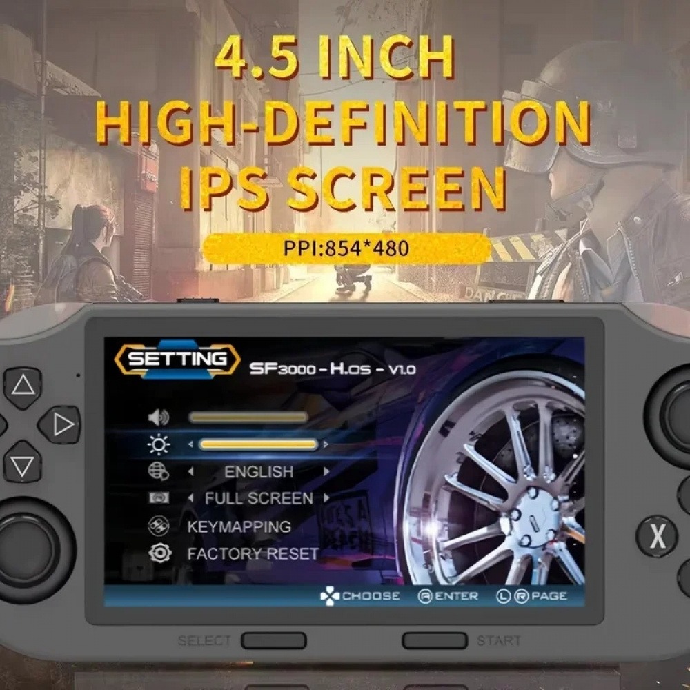 Портативная игровая консоль SF – обзор и цена Q21 Gaming Console