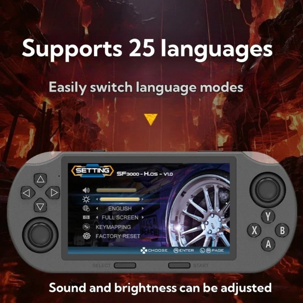 Портативная игровая консоль SF – обзор и цена Q21 Gaming Console
