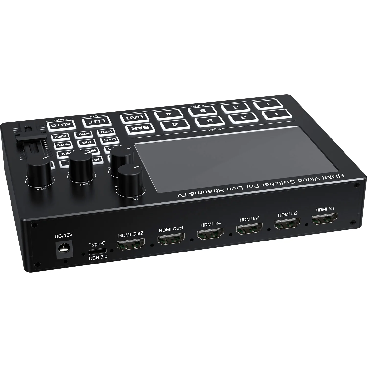 4-канальный HDMI видеомикшер 1 – обзор и цена Gaming Console Monitor