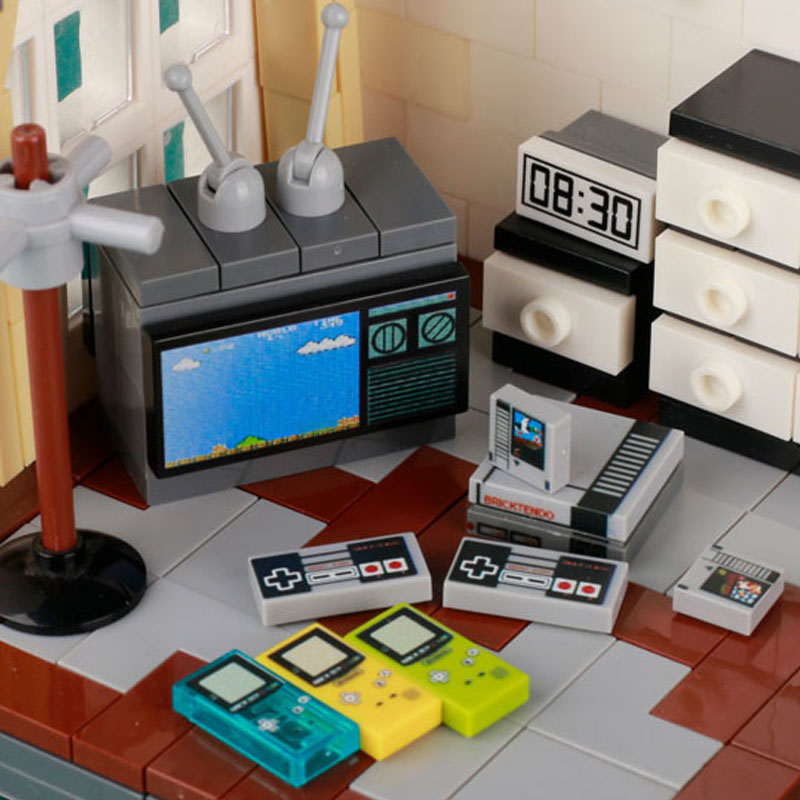 MOC игровая консоль, компьютер – обзор и цена Gaming Console Lego