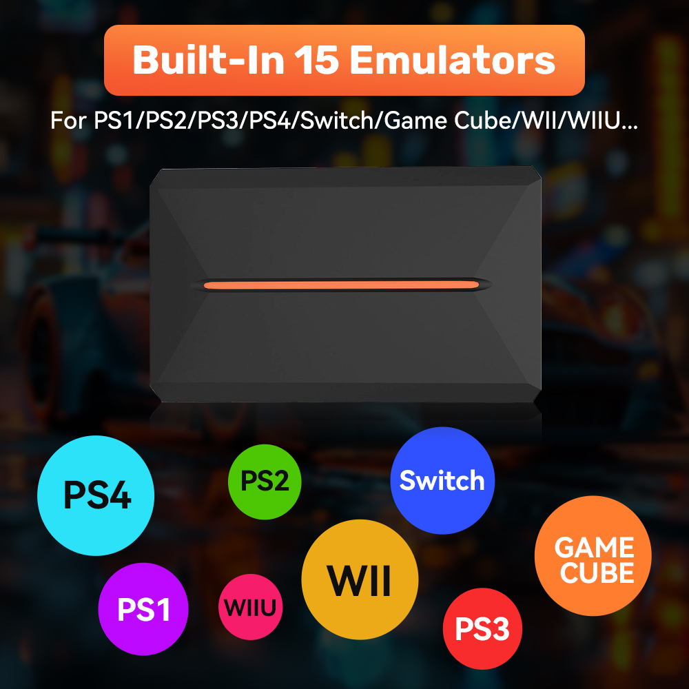 Launchbox 500G игровой эмулято – обзор и цена Gaming Console Cube