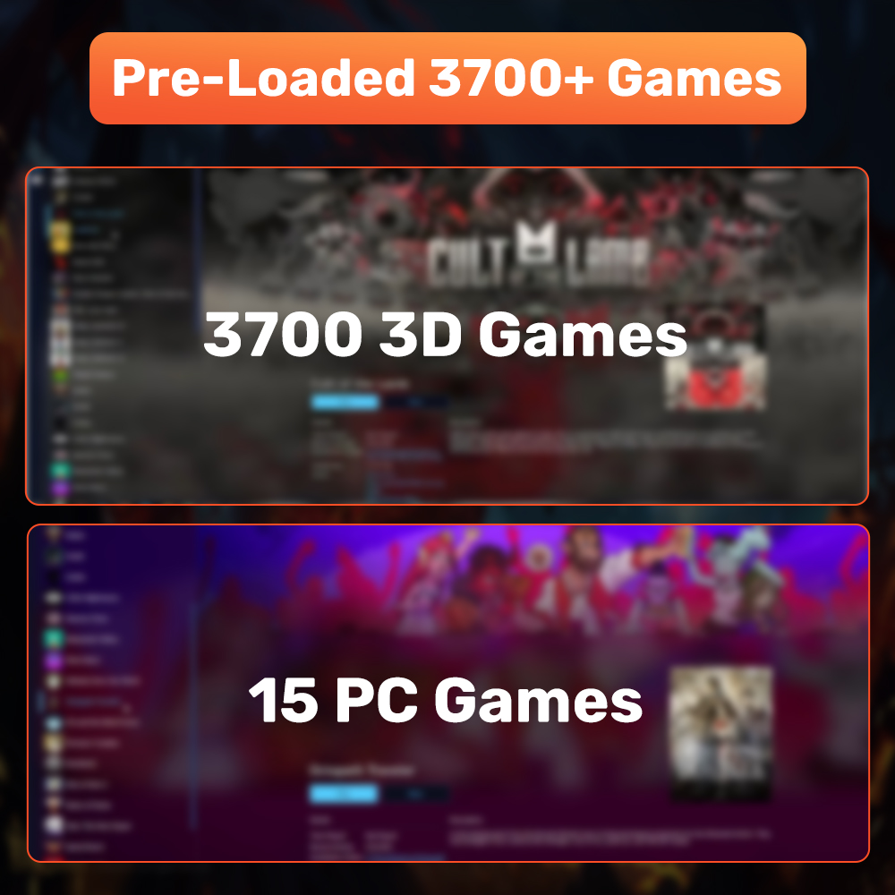 Launchbox 500G игровой эмулято – обзор и цена Gaming Console Cube